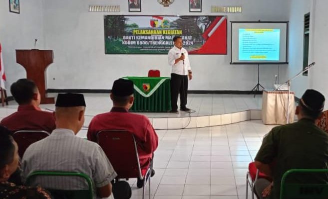 Kodim 0806/Trenggalek Gelar Sosialisasi Program Ternak Kambing untuk Kemandirian Ekonomi