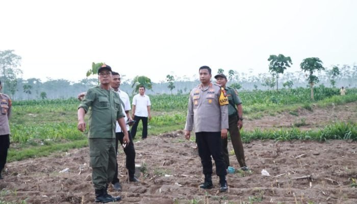 Dukung Asta Cita, Polres Kediri Siapkan Lahan untuk Ditanami Jagung