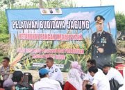 Bersama Dinas Pertanian dan Perkebunan, Polres Kediri Gelar Pelatihan Budidaya Jagung di Puncu