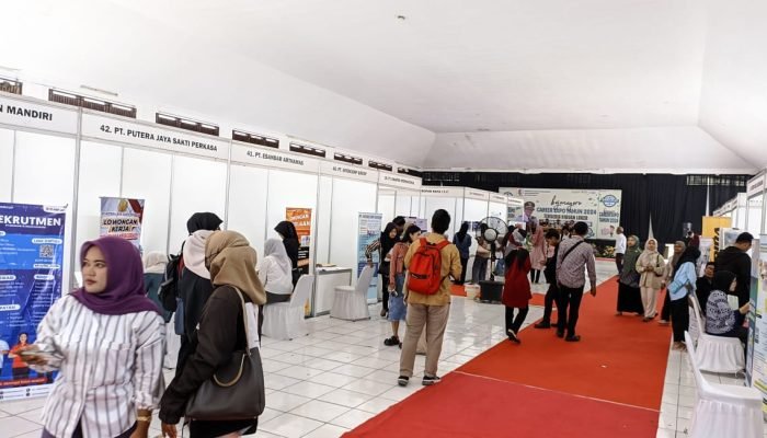Hari Terakhir Career Expo di Bojonegoro Masih Diburu Pengunjung