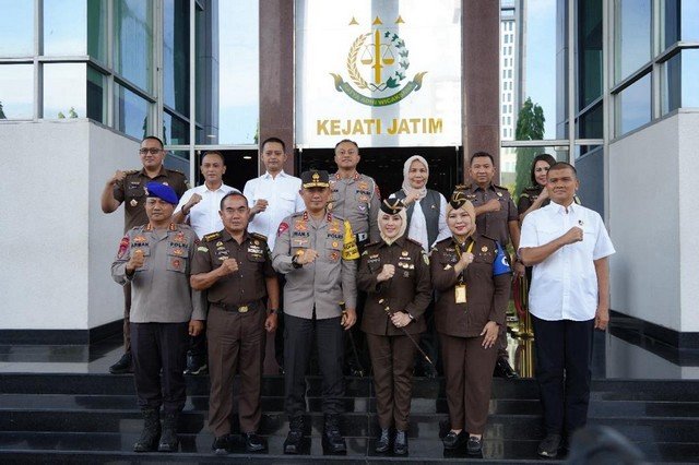 Kapolda Jatim Kajati Jatim