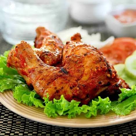 Ayam bakar bumbu rujak