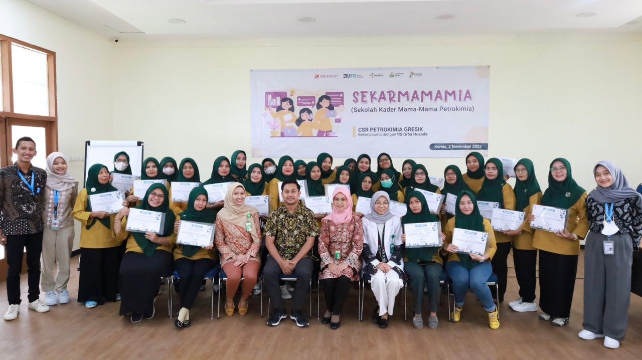 Pelaksanaan Program Sekar Mamamia Petrokimia Gresik
