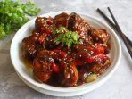 Ayam lada hitam pedas