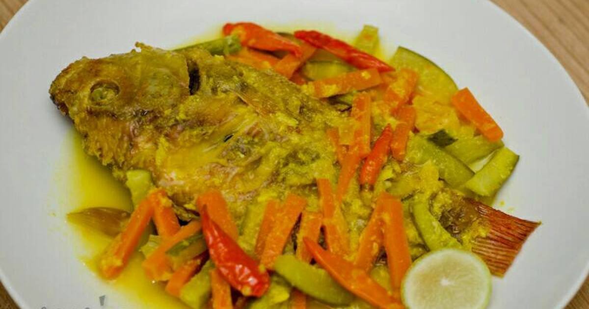 ikan acar bumbu kuning