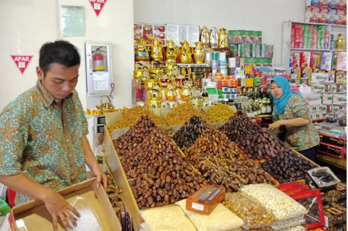 penjual kurma