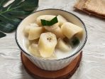 pisang kuah susu