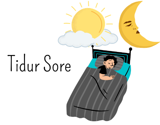 tidur sore