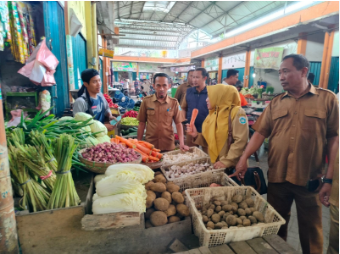 pemkab sidak harga sembako