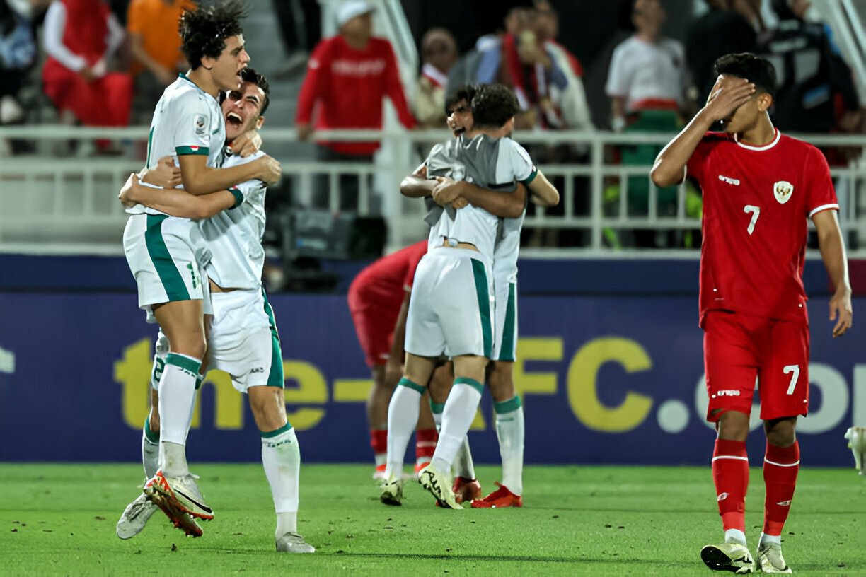 0305 Naskah Olahraga Hasil Indonesia U23 vs Irak U23