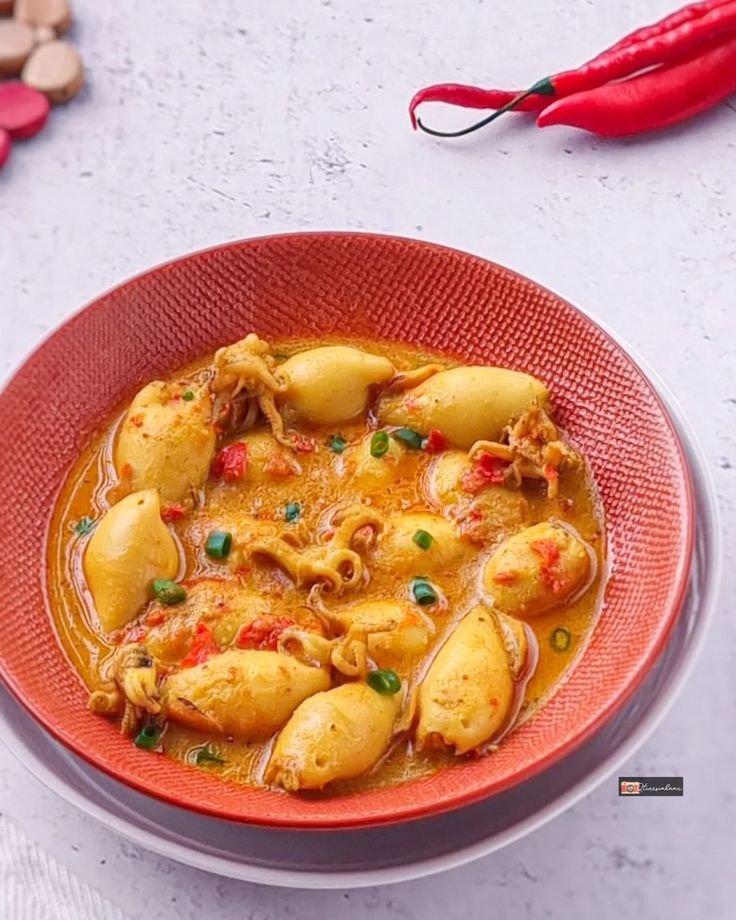 gulai cumi unting