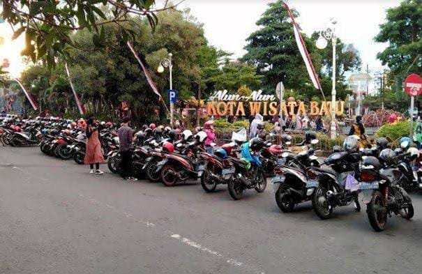 parkir kota batu
