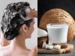 santan kara untuk rambut