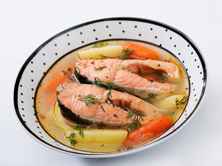 sop ikan salmon