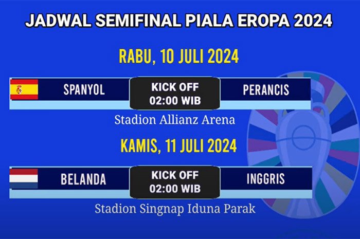 JADWAL SEMIFINAL