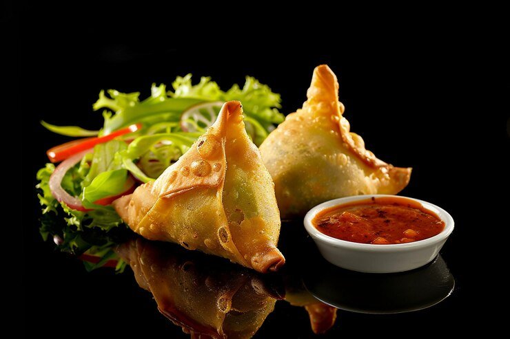 samosa ayam pedas