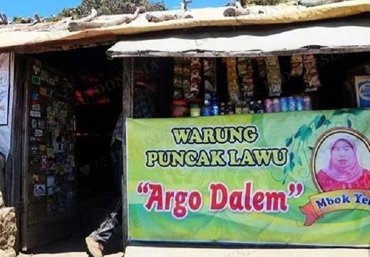 warung gunung lawu
