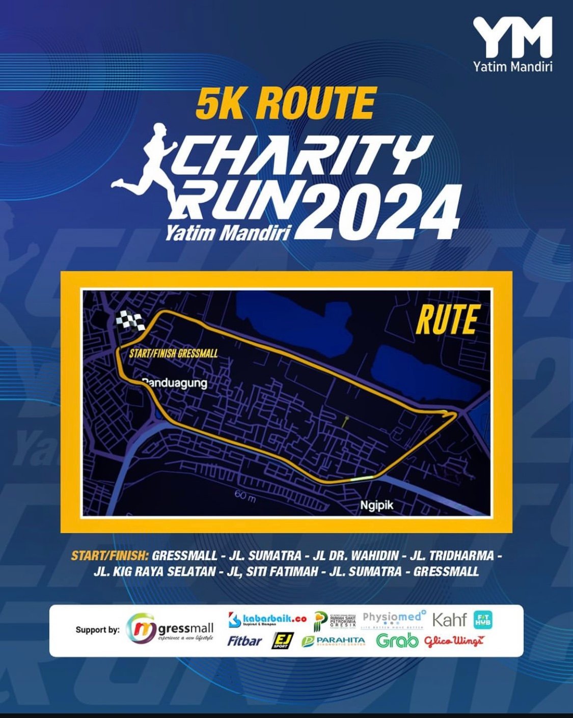 Buruan Daftar! Olahraga Lari Sambil Beramal di Charity Run 2024 Yatim Mandiri Chapter Gresik 1 IMG 7046