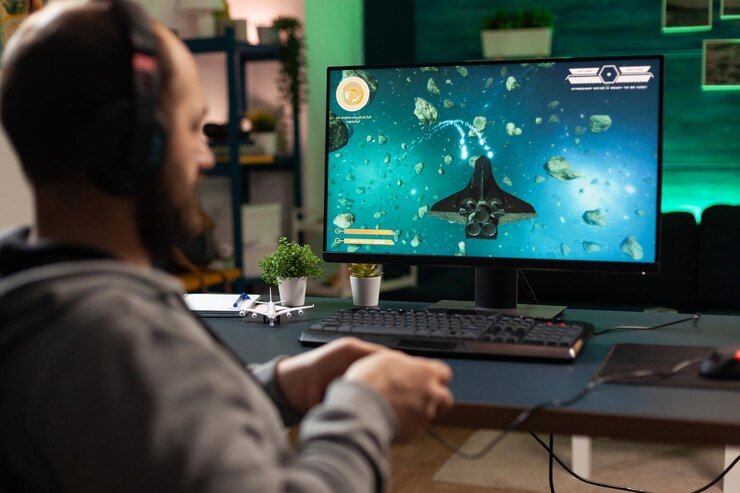 monitor gamping