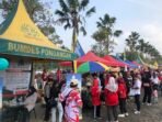Sebanyak 25 UMKM sekitar menjadi bagian dalam kemeriahan Jalan Sehat Merdeka Bersama 2025