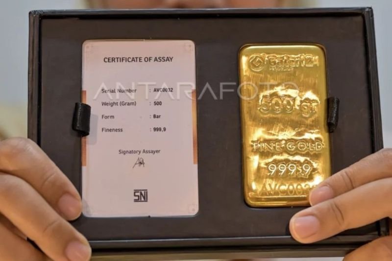 penurunan harga emas di ntb 1eltl dom 2 1