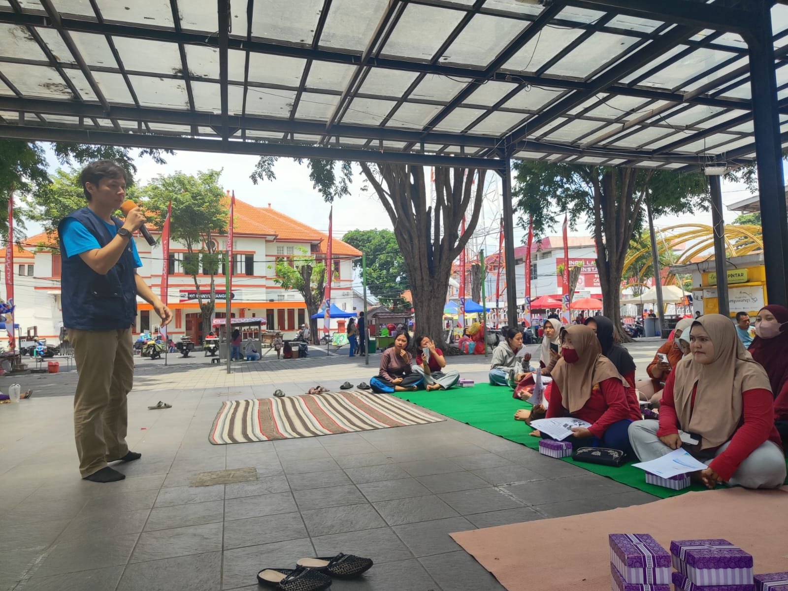 umkm BPJS Ketenagakerjaan sosialisasi ke pelaku UMKM BCM Banyuwangi