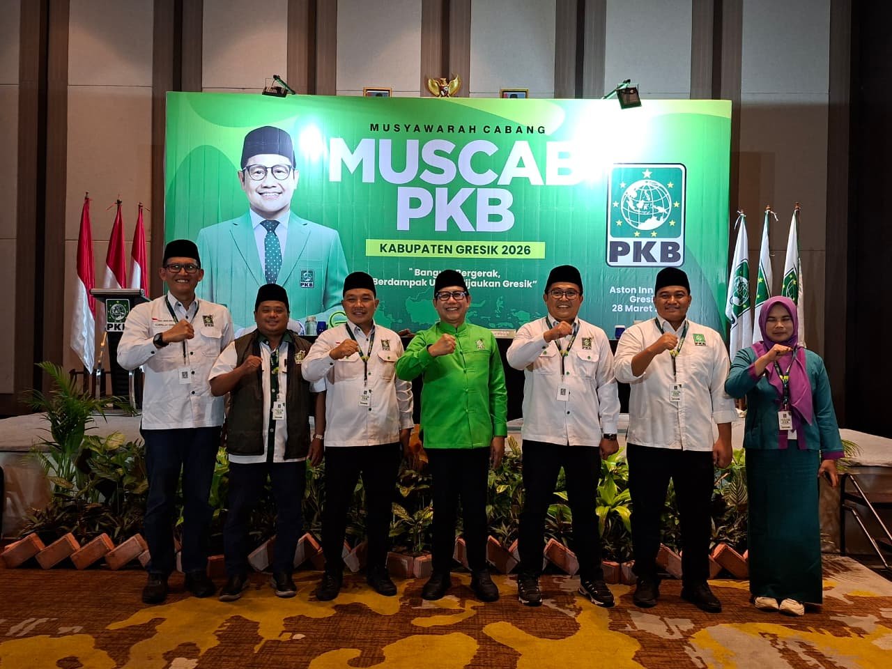 Enam kandidat bakal calon ketua PKB Gresik.