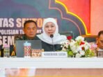 IMG-20260309-WA0028 Gubernur Jawa Timur Khofifah Indar Parawansa Rakor Operasi Ketupat Semeru 2026.