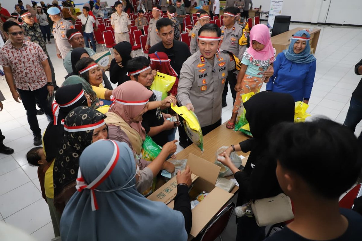 Polres Magetan Gelar Gerakan Pangan Murah