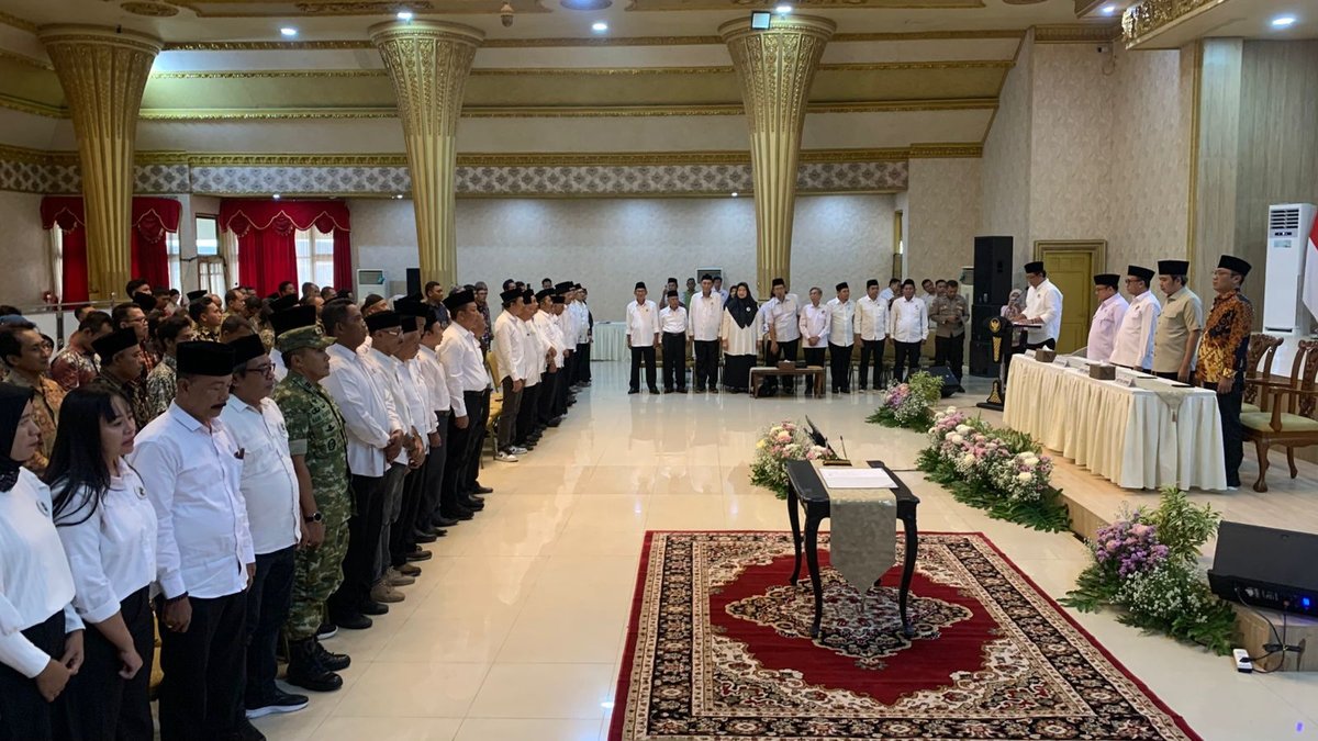 Pelantikan Dekopinda Jember. (Aji)