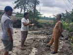 Peninjauan lahan eks TKD di Bebekan, Taman, Sorot yang disorot karena disalahgunakan menjadi lokasi pembuangan sampah liar.