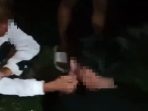 Tangkapan layar video penganiayaan. (Ist)