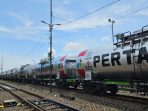 Kereta api pertamina