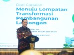 Bupati Lamongan Yuhronur Efendi memaparkan arah pembangunan 2027.