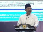 Menteri Sosial RI Saifullah Yusuf saat menyampaikan sambutan pada acara pembukaan Musrenbang Provinsi NTB tahun 2026.