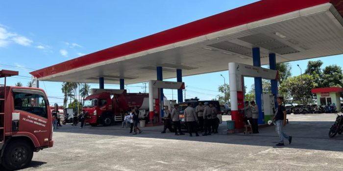 SPBU Tanjung salah satu yang dieksekusi.