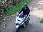 Pelaku begal di Pasuruan terekam CCTV.