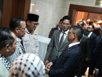 Anggota DPR RI Budisatrio Djiwandono bersama Menlu RI Sugiono.