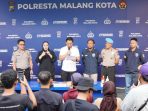 Pers rilis pencopetan di Konser Slank, Kota Malang.