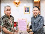Pertemuan Bupati Jember Muhammad Fawait dengan Wamensos RI Agus Jabo Priyono. (Ist)