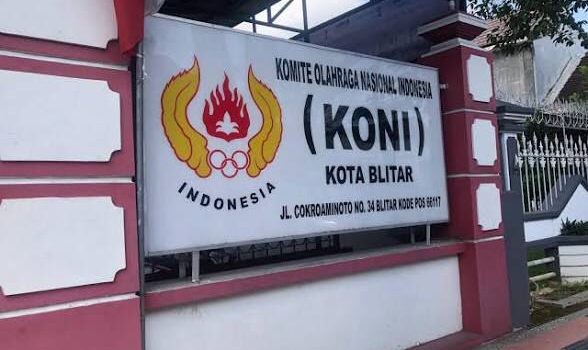 Kantor KONI Kota Blitar. (Calvin BT)