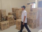 Gudang rokok ilegal berisi 5,87 batang di Desa Morowudi, Kecamatan Cerme, Gresik.