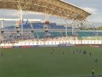 Laga Persid Jember vs Golden FC Merauke. (Ist)