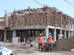 pembangunan Gedung Sekolah Rakyat Kota Blitar. (Calvin Bt)