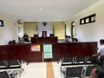 Sidang praperadilan judi online di PN Bangil.