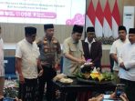 Bupati Jember potong tumpeng peringati May Day 2026. (Ist)