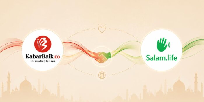 Kerjasama kabarbaik.co dan salam.life