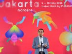 Menteri Kebudayaan, Fadli Zon di acara Art Jakarta Gardens