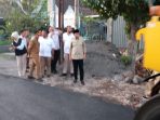 Pengaspalan di jalan Jombang - Kencong. (Ist).