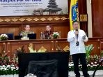 Rakerda Satpol PP Provinsi dan Kabupaten/Kota se-Bali yang berlangsung di Wiswa Sabha Uttama